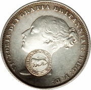 1 Real Type VII Countermark obverse image