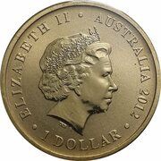 1 Dollar - Elizabeth II 4th Portrait - Young Collectors - Boxing Kangaroos obverse image