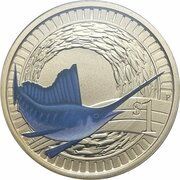 1 Dollar - Elizabeth II 4th Portrait - Young Collectors - Sailfish, Australia, 2012 reverse image