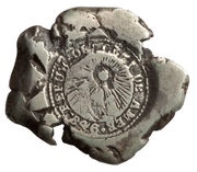 2 Reales Type V Counterstamp obverse image