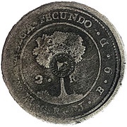 2 Reales Type VII Countermark obverse image