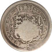 2 Reales Type VII Countermark, Costa Rica, 1849-1857 reverse image