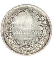 2 Reales Type VII Countermark, Costa Rica, 1849-1857 reverse image
