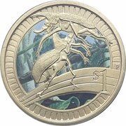 1 Dollar - Elizabeth II 4th Portrait - Young Collectors - Rhino Beetle, Australia, 2012 reverse image