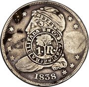 4 Reales Type IV Counterstamp obverse image