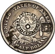 4 Reales Type IV Counterstamp reverse image