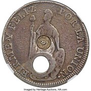8 Reales Type I Countermark obverse image