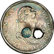 8 Reales Type I Countermark obverse image