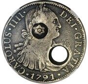 8 Reales Type I Countermark obverse image
