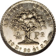 1⁄16 Peso reverse image