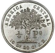 ¼ Peso Pattern reverse image
