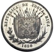 ½ Peso Pattern obverse image