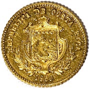 ½ Escudo obverse image