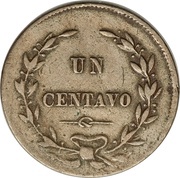 1 Centavo reverse image