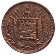 1 Centavo Piedfort obverse image