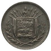 1 Centavo Piedfort obverse image