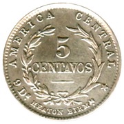 5 Centavos reverse image