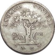 25 Сentavos reverse image