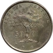50 Centavos reverse image