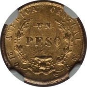 1 Peso reverse image