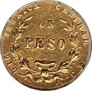 1 Peso reverse image