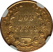 2 Pesos reverse image