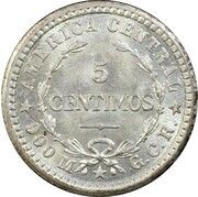 5 Céntimos reverse image