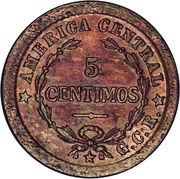 5 Céntimos reverse image