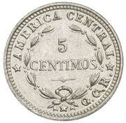 5 Céntimos Pattern reverse image