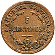 5 Céntimos reverse image