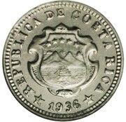 5 Céntimos Piedfort obverse image