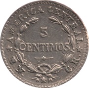 5 Céntimos reverse image