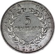 5 Céntimos reverse image