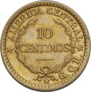 10 Céntimos reverse image