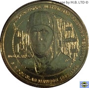 1 Dollar - Elizabeth II 4th Portrait - Inspirational Australians - Sir Douglas Mawson, Australia, 2012 reverse image