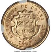 5 Colones obverse image