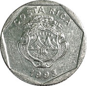 5 Colones obverse image