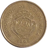 5 Colones obverse image
