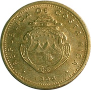 5 Colones obverse image
