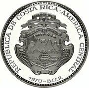 10 Colones Attempt At Central American Unification obverse image