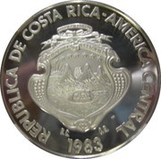250 Colones Guaria Morada obverse image