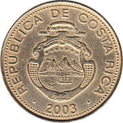 500 Colones non-magnetic obverse image