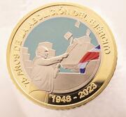 500 Colones Abolition of the Costa Rican Army; Coloured reverse image