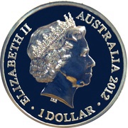 1 Dollar - Elizabeth II 4th Portrait - Machin Effigy - Silver Gem-Proof obverse image