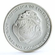 3000 Colones San Juan de Dios Hospital obverse image
