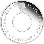 1 Dollar - Elizabeth II 4th Portrait - 200th Anniversary of the Holey Dollar and Dump obverse image