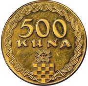 500 Kuna - Ante Pavelic reverse image