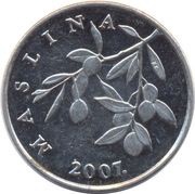20 Lipa Croatian text reverse image