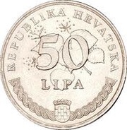 50 Lipa European Football Championship obverse image