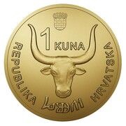 1 Kuna Hum obverse image